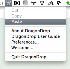 DragonDrop へ paste