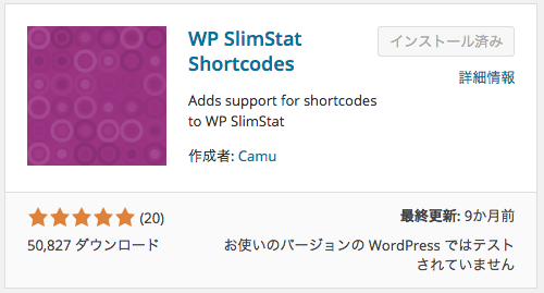 WP SlimStat Shortcodes